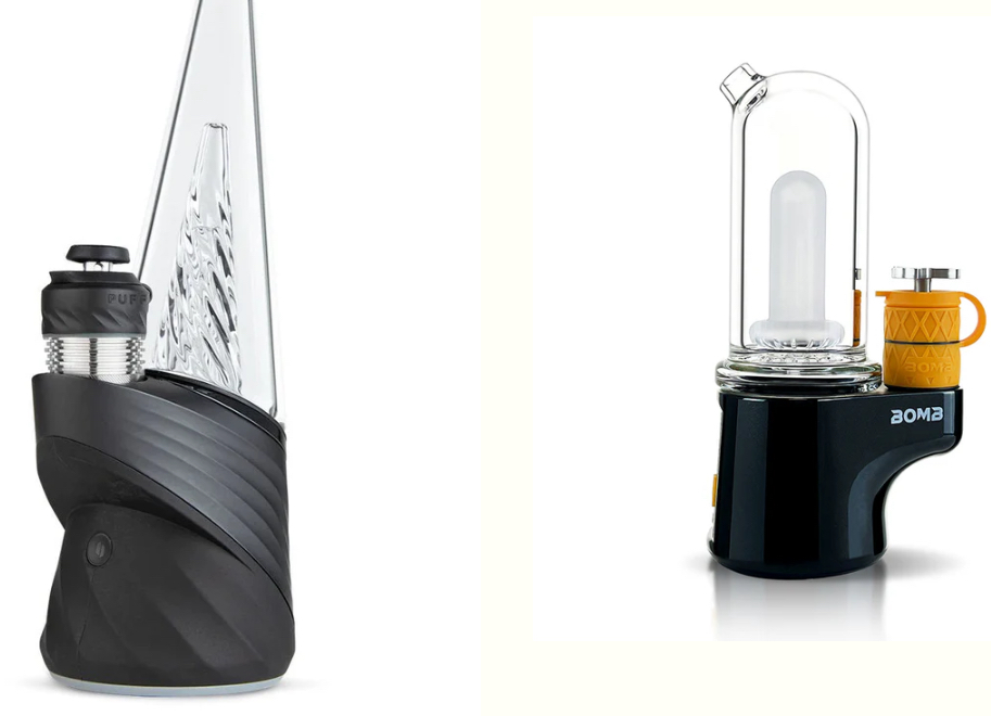 Electronic dab rig or e-rig device