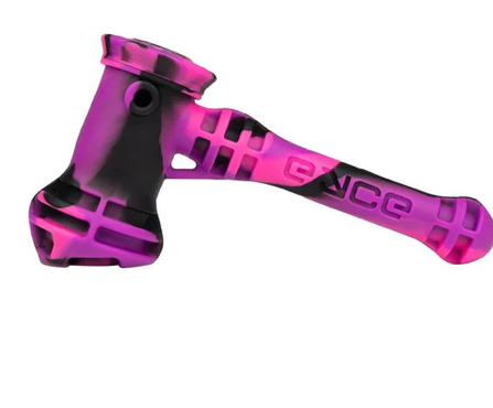 Colorful silicone dab rig