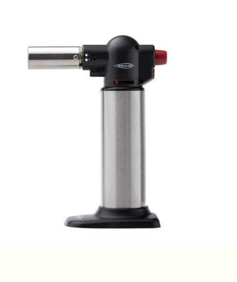 Butane torch for heating dab rig