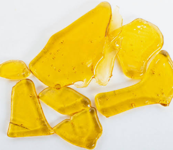 Shatter THC concentrate