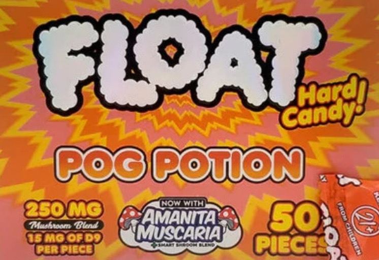 Float Pink Pineapple pops — now with Amanita muscaria