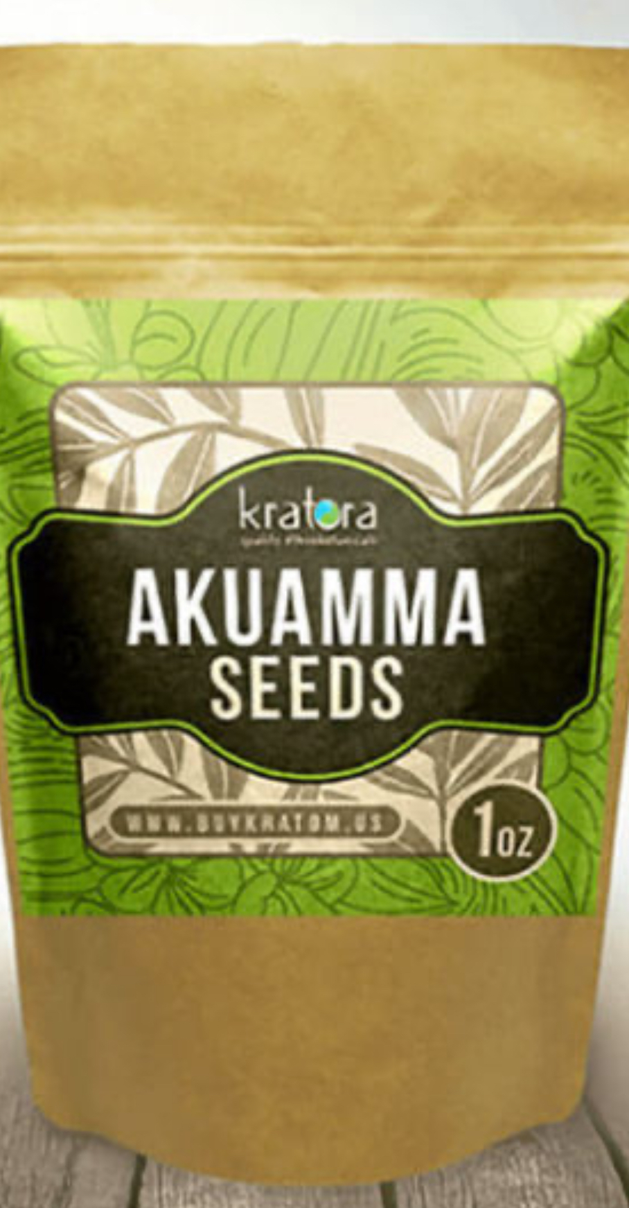 Bag of akuamma seeds sold online