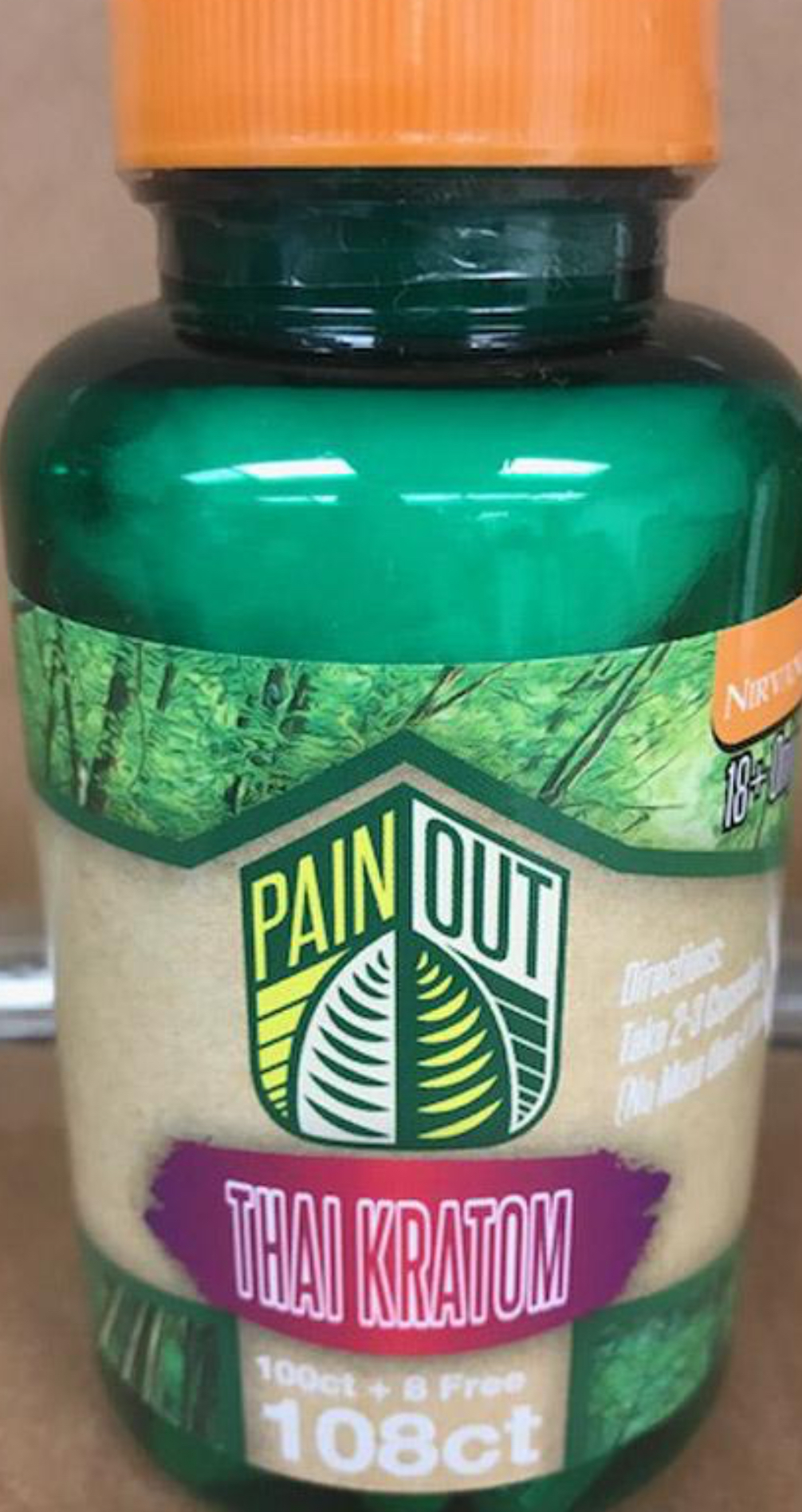 FDA product photo showing kratom bottles cited in warnings