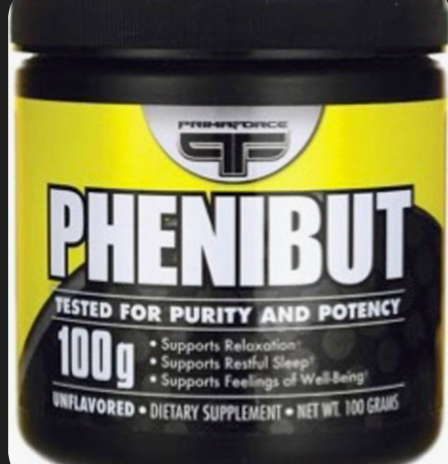 Phenibut supplement bottles shown in FDA safety warning photo
